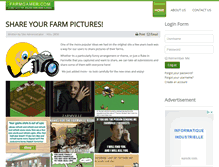 Tablet Screenshot of farmgamer.com